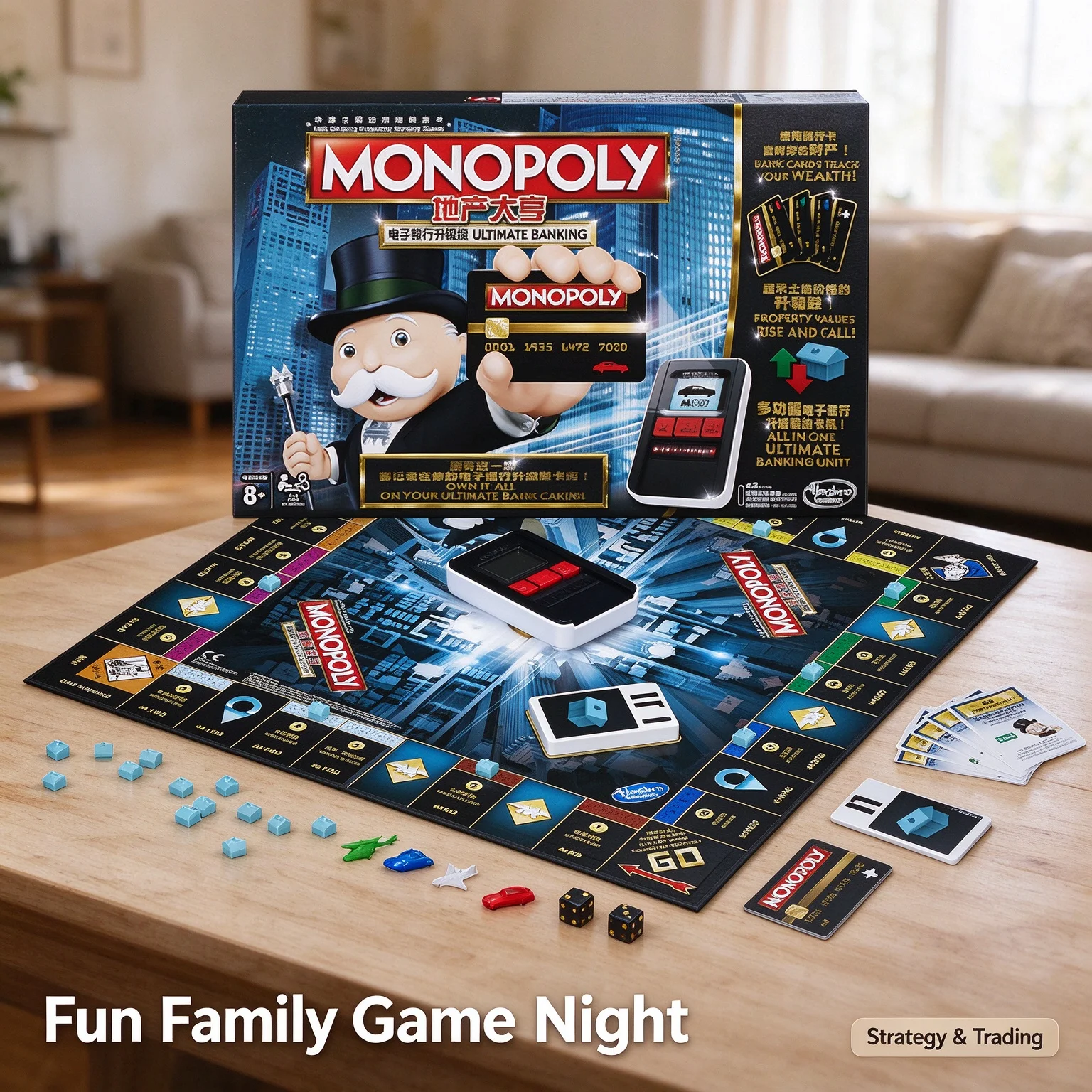 Hasbro Game Monopoly - Настольная игра Hasbro Monopoly Ultimate Banking: