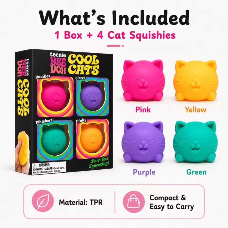 Party Games For Adults And Kids - Популярный набор Needoh Mini из 4